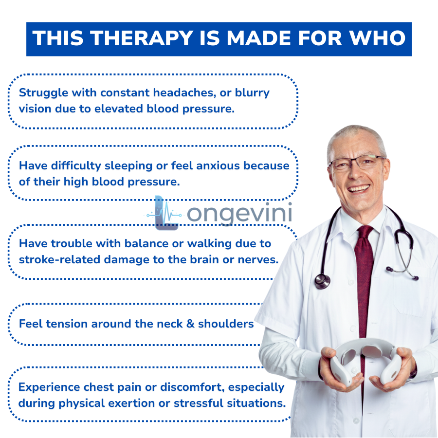 Longevini™ TENS Therapy - Blood Pressure Support